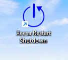 Restart Shutdown Button for Windows
